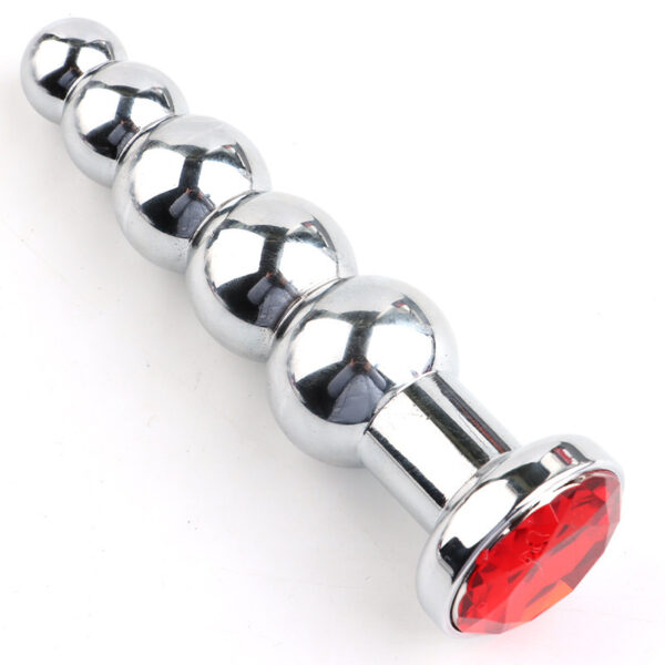 Metal Diamond Butt Plugs from "The Naughty Lab" - Image 3