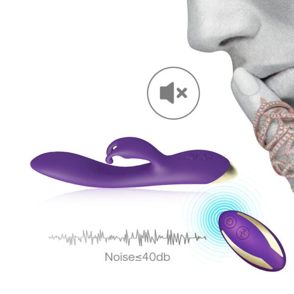 Silicone G-Spot Vibrator - Toy for Women (Rechargeable) - Image 2